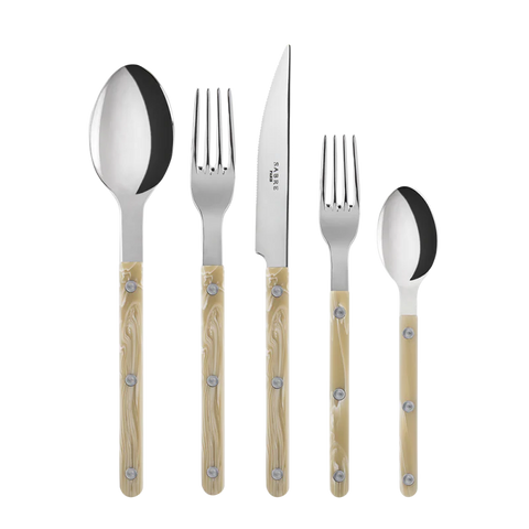 BISTROT VINTAGE HORN - 5 PIECE PLACE SETTING