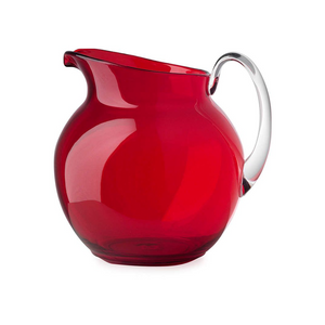 PALLINA TRANSPARENT PITCHER IN RED