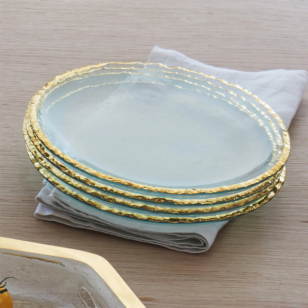 EDGEY SALAD PLATE IN GOLD