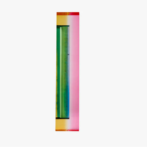 MEZUZAH IN MULTI COLORED ACRYLIC