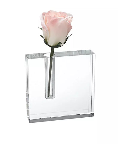 CRYSTAL RECTANGLE VASE