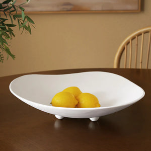 NUBE LISSA LARGE BOWL IN MATTE WHITE