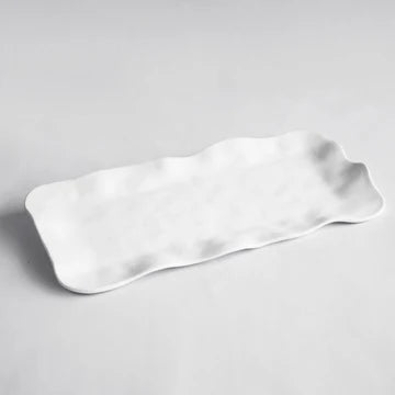 NUBE LONG PLATTER IN MATTE WHITE
