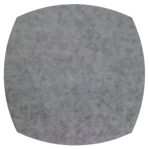 STINGRAY EILLIPTICAL SQUARE PLACEMAT IN GRAY