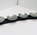 BLACKTHORNE FORGE MODULAR SQUARES SEDER PLATE