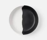 MAXTON LARGE SERVING BOWL IN BLACK AND WHITE