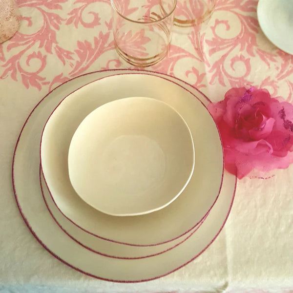 THIN RIM DINNER PLATE