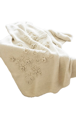 CLOUD THROW IN IVORY