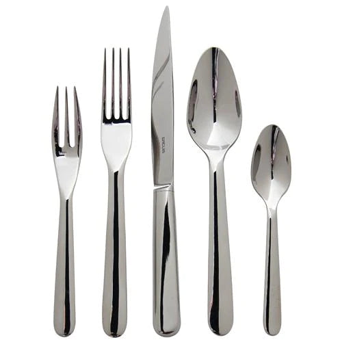 ERQUIS STAINLESS STEEL EQUILIBRE 5 PIECE FLATWARE