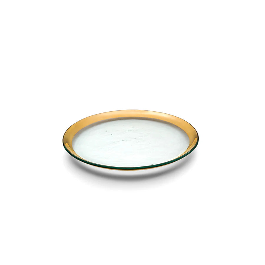 ROMAN ANTIQUE SALAD PLATE IN GOLD