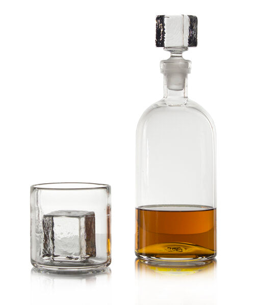 Nate Cotterman Rocks Cube Glass