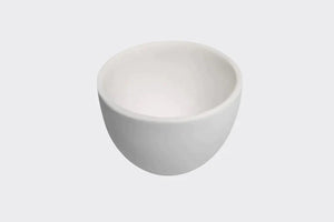 NASHI HOME SMALL DEEP BOWL IN SOLID WHITE