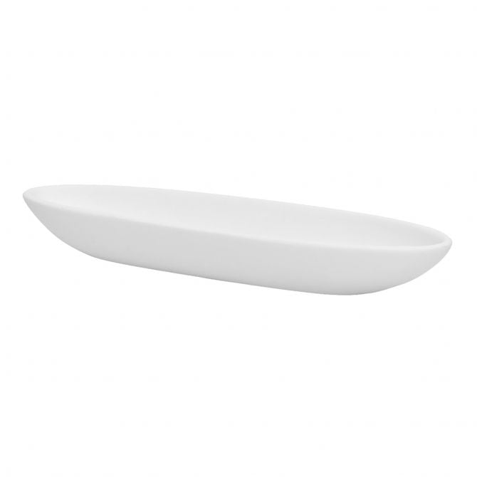 MEDIUM BOAT BOWL IN SOLID WHITE