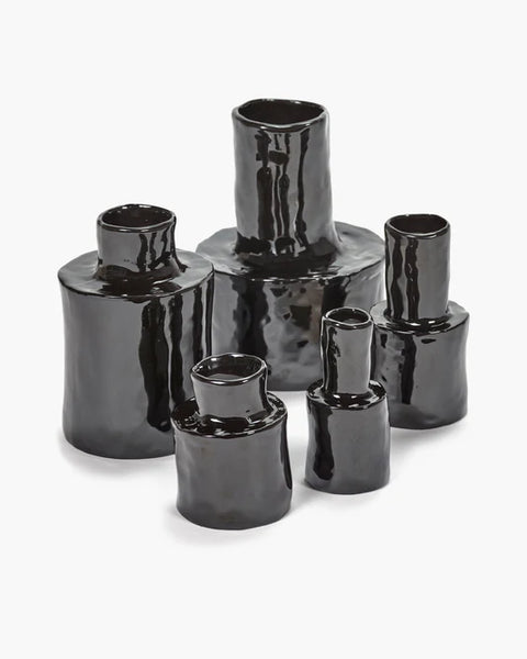 HELENA VASE IN BLACK, #3 MEDIUM