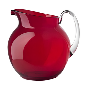 PALLA TRANSPARENT PITCHER IN RED