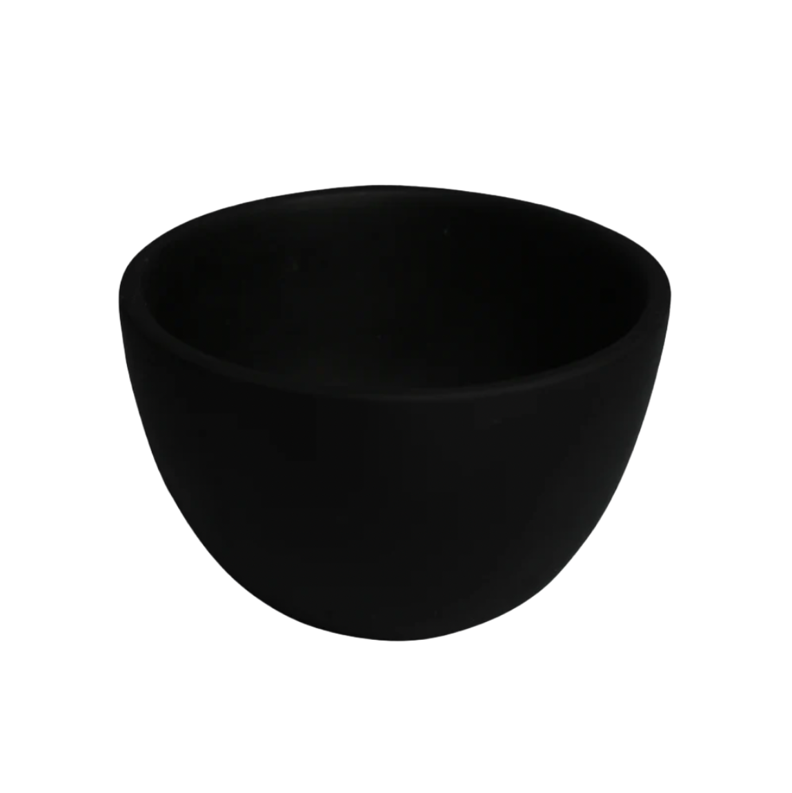 MEDIUM DEEP BOWL IN SOLID BLACK