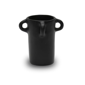 SMALL LOOPY VASE IN BLACK