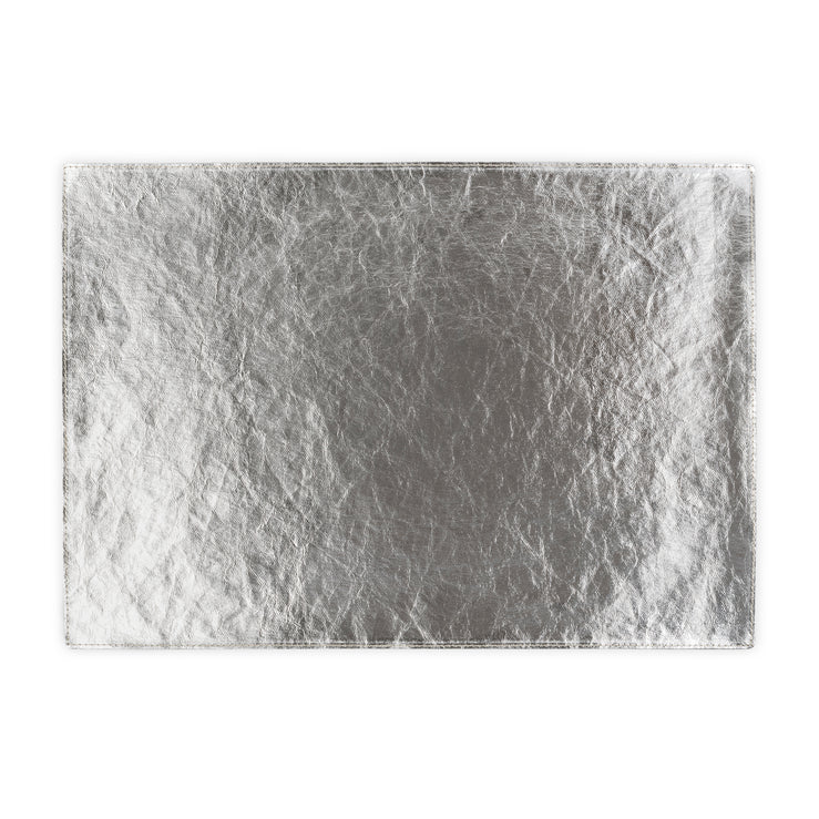 COATED PAPER PLACEMAT IN SILVER