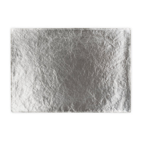 COATED PAPER PLACEMAT IN SILVER