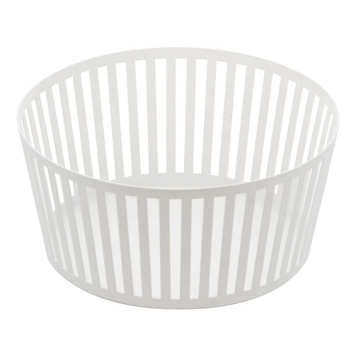 TOWER HIGH BASKET IN WHITE