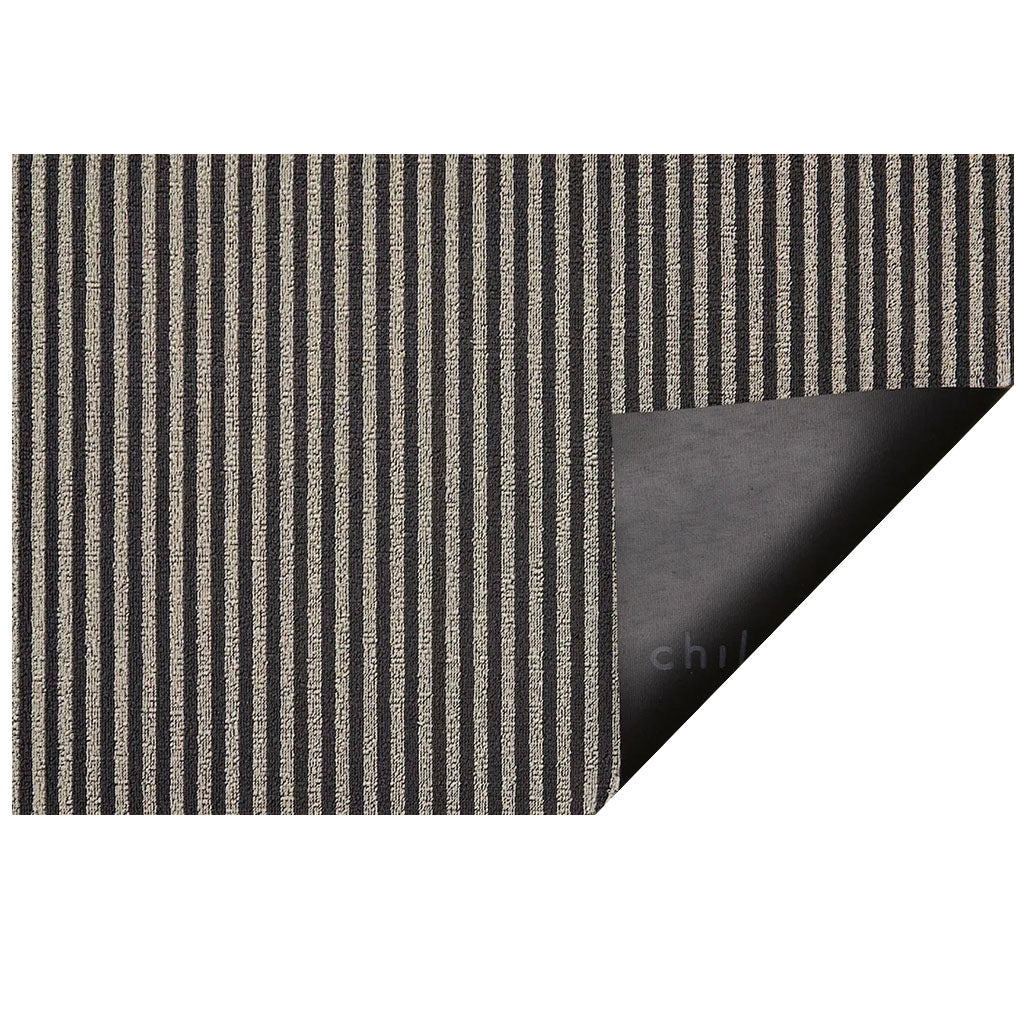 BRETON STRIPE UTILITY MAT IN GRAVEL