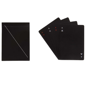 MINIMUM DESIGN PLAYING CARDS IN BLACK