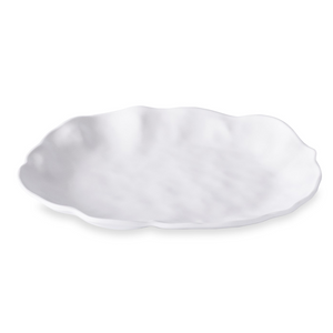 NUBE LARGE OVAL PLATTER IN WHITE