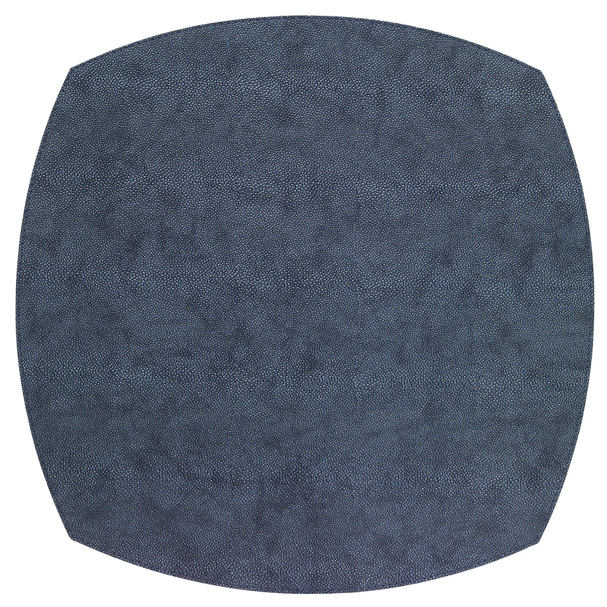 STINGRAY EILLIPTICAL SQUARE PLACEMAT IN NAVY