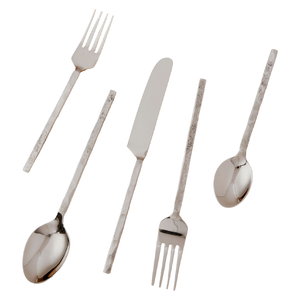 FORGED HANDLE FLATWARE - 5 PIECE