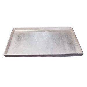 NICKEL TRAY FOR 4 WICK SQUARE CANDLE