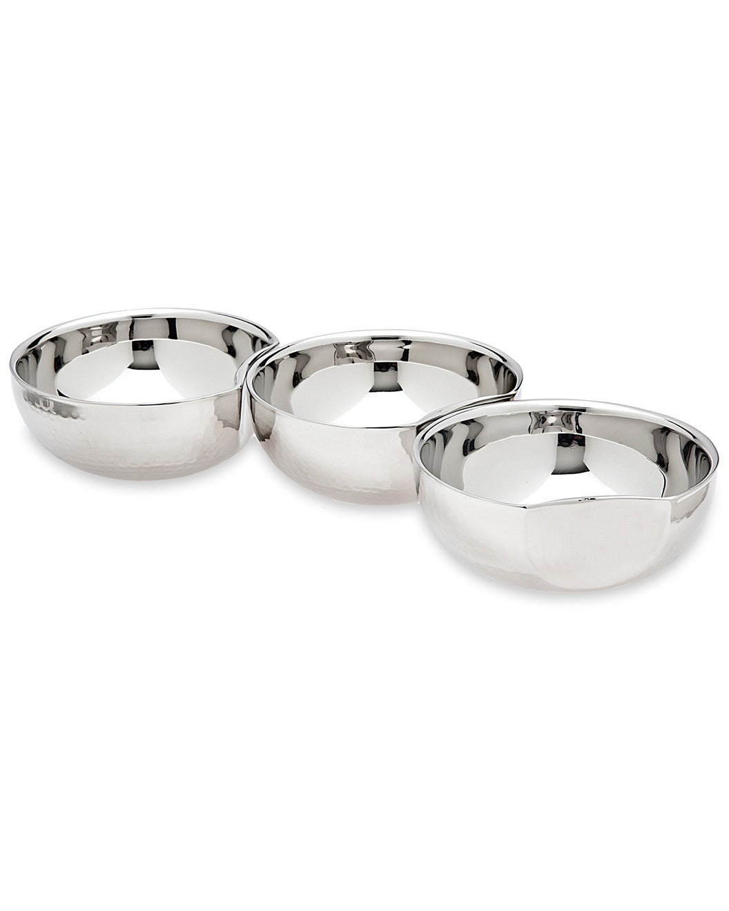 STAINLESS STEEL 3 BOWL SET