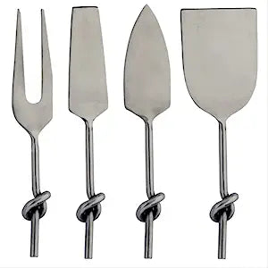 KNOT HANDLE CHEESE SET - 4 PIECE