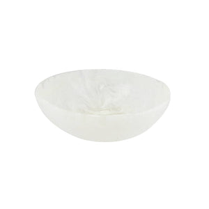 MEDIUM WAVE BOWL IN SOLID WHITE