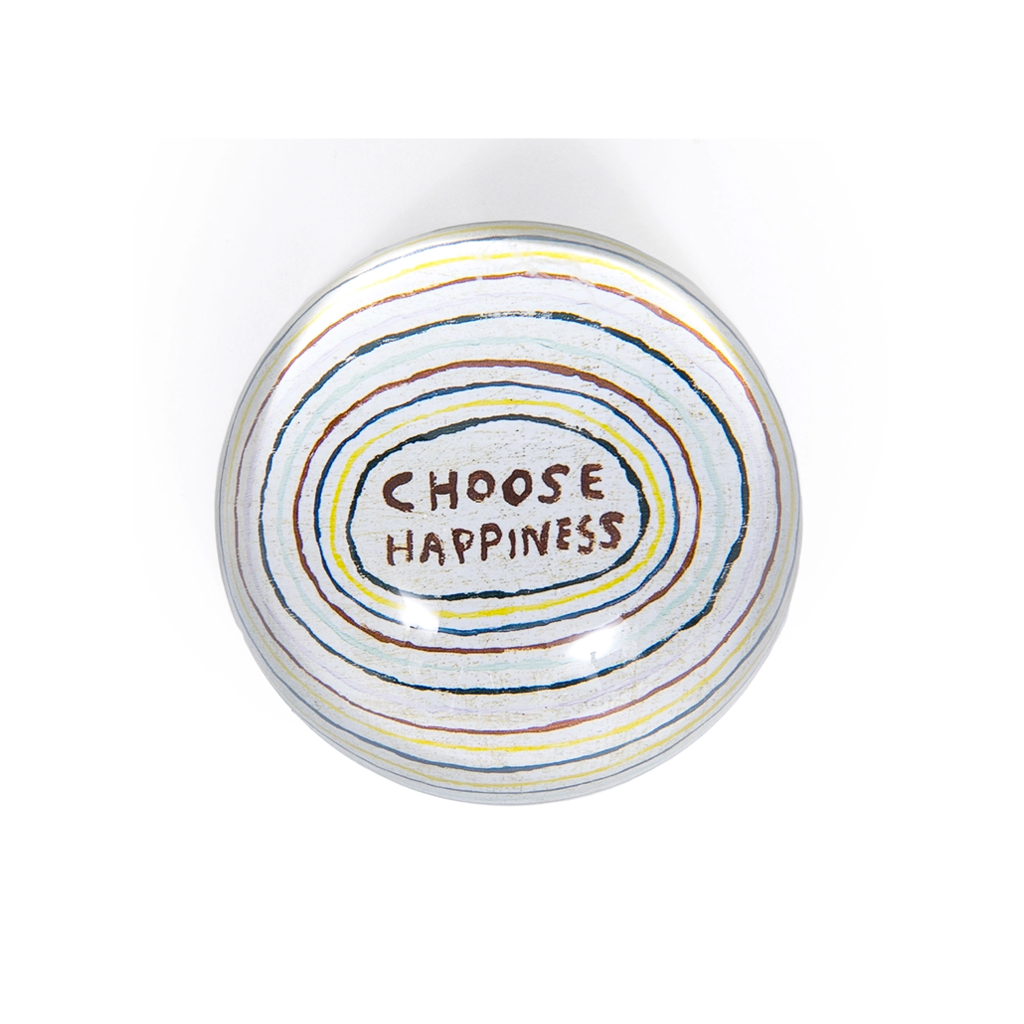 CHOOSE HAPPINESS PAPERWEIGHT