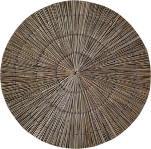 SEAGRASS ROUND PLACEMAT IN NATURAL