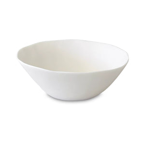 SCULPT LARGE TAPERED BOWL IN WHITE