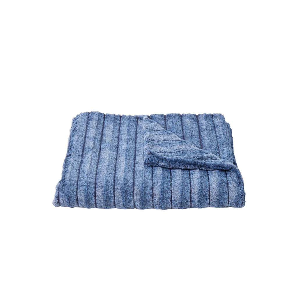 CHANNEL THROW DUO TONE CHAMBRAY